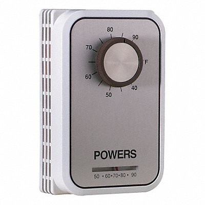 SIEMENS 1341084 Line Volt NP Analog Tstat 1H/1C Auto