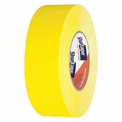 SHURTAPE P628 Gaffer s Tape Yellow 1 7/8inx54.5yd PK24