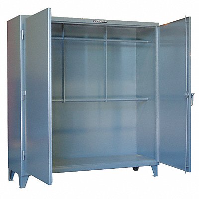STRONG HOLD 662WR240 Chain Hoist Cabinet Grey 78 x72 x24