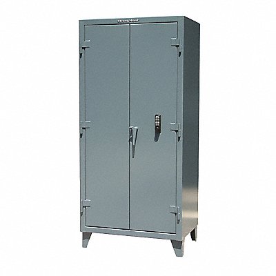 STRONG HOLD 46244KP Storage Cabinet 78 x48 x24 DrkGry 4Shlv