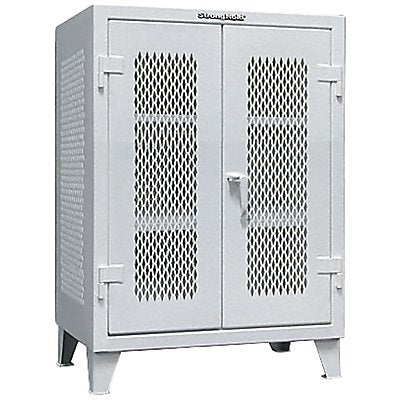 STRONG HOLD 33VBS242 Storage Cabinet 36 x36 x24 DrkGry 2Shlv