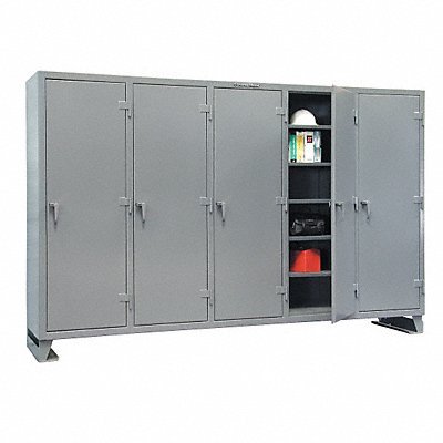 STRONG HOLD 66MS2415 Storage Cabinet 78 x74 x24 Grey 15Shlv