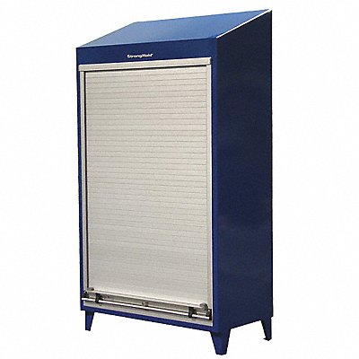STRONG HOLD 56RUDD244SL Storage Cabinet 87 x60 x24 DrkGry 4Shlv