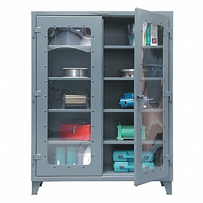 STRONG HOLD 36LD244 Storage Cabinet 78 x36 x24 DrkGry 4Shlv