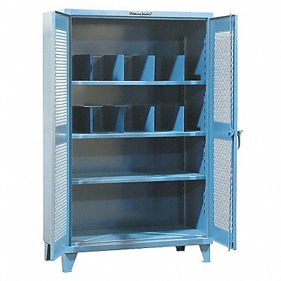 STRONG HOLD 46V2412APH8VD Storage Cabinet 78 x48 x24 DrkGry 3Shlv