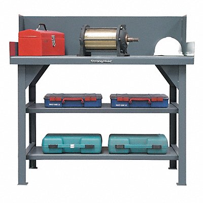 STRONG HOLD T4830SSG Workbench Steel 48 W 30 D