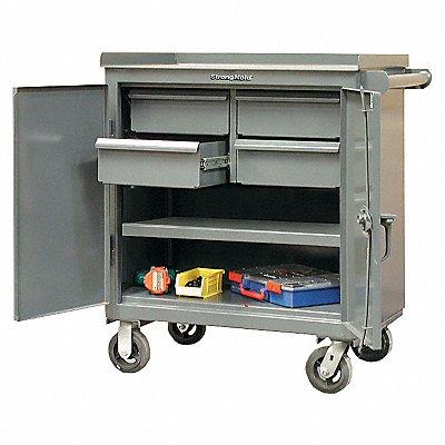 STRONG HOLD 3TC24145DB Rolling Tool Cabinet Grey Ind Prem Duty