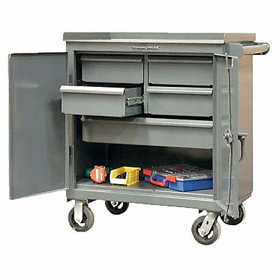 STRONG HOLD 3TC240451DB Rolling Tool Cabinet Grey Ind Prem Duty