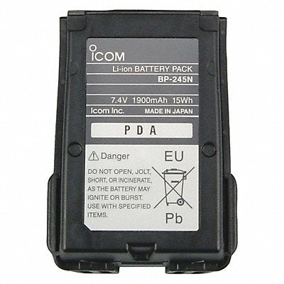 ICOM BP245H SKU# 40WZ86 MFR# BP245H 2100mAh