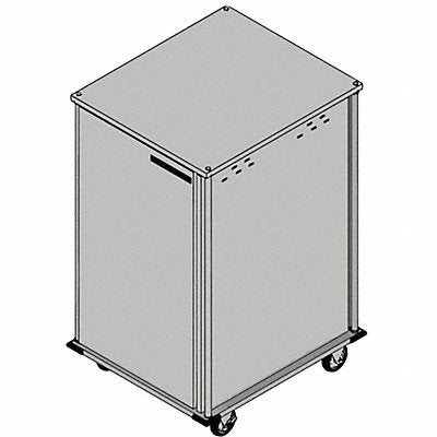 CARLISLE DINEX DXPTQ2T1DPT16 Food Tray Cart 55 21/64 in H SS