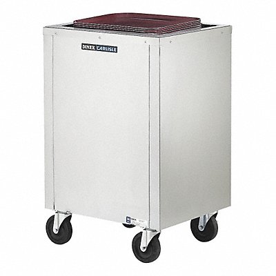 CARLISLE DINEX DXPIDT2E1418 Tray Dispenser Cart 23 1/2 in L SS