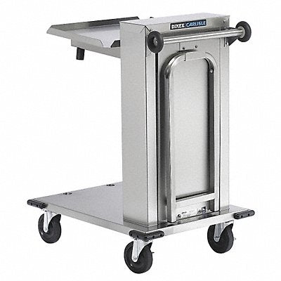 CARLISLE DINEX DXPIDT1C1520 Tray Dispenser Cart 22 3/4 in L SS