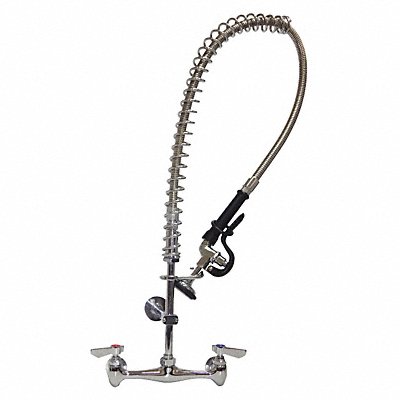 DOMINION COMMERCIAL FAUCETS 779010PR Gooseneck Chrome Brass 1.6gpm