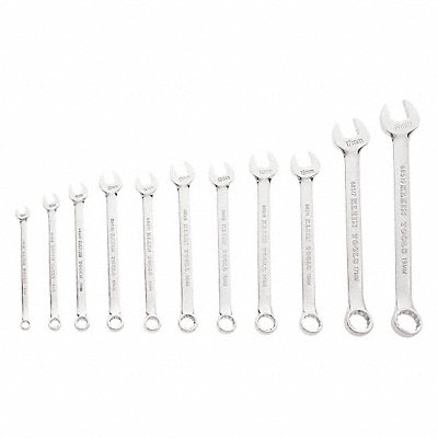 KLEIN TOOLS 68502 11-Piece Metric Combination Wrench Set
