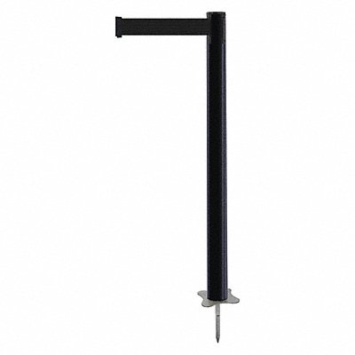 TENSABARRIER 88433MAXB9XC Spike Post Black Post 43 H