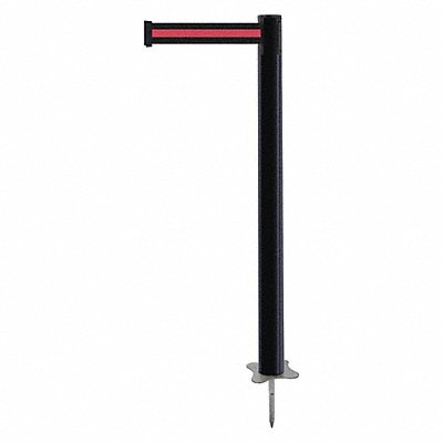 TENSABARRIER 88433MAXS2XC Spike Post Black Post 43 H