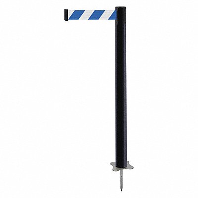 TENSABARRIER 88433MAXD1XC Spike Post Black Post 43 H