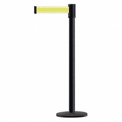 TENSABARRIER 890B333333STDY5NVC Slimline Post Black Post 38 H