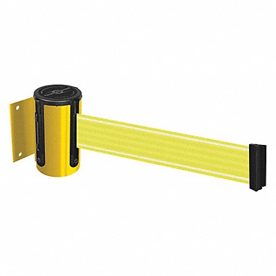 TENSABARRIER 896STD35STDY5NVC Retractable Belt Barrier Yllw/Wht Belt