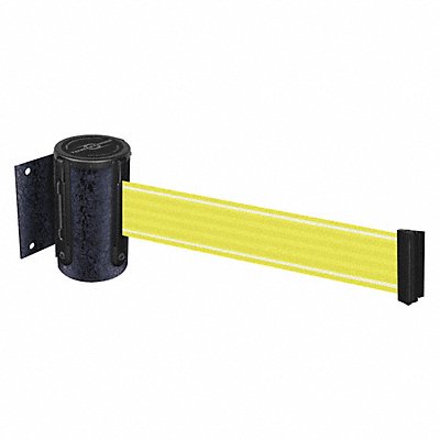 TENSABARRIER 896STD89STDY5NVC Retractable Belt Barrier Yllw/Wht Belt