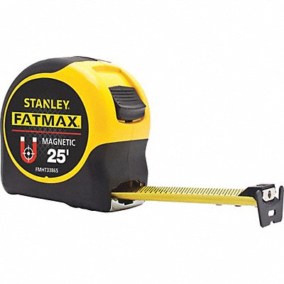 STANLEY FMHT33865L Tape Measure 25 ft L x 1-1/4 W Blade