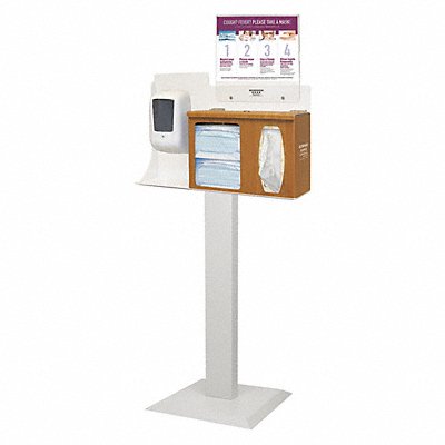BOWMAN DISPENSERS BD1160023 Respiratory Hygiene Station 58-19/64 H