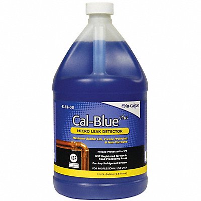 NU-CALGON 418208 Leak Detector Blue 1 gal.