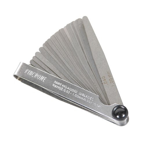 Lisle 412092 Feeler Gauge 32 Blade 105mm (4")