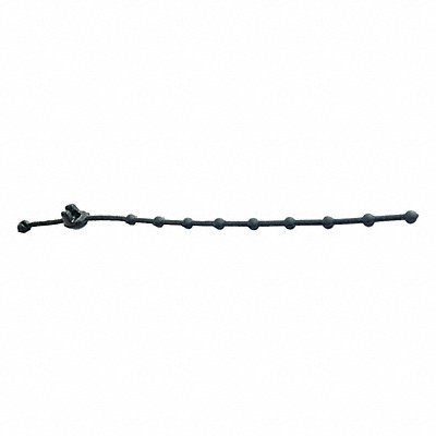 ERICKSON 6810 Beaded Cable Tie 8 L Black