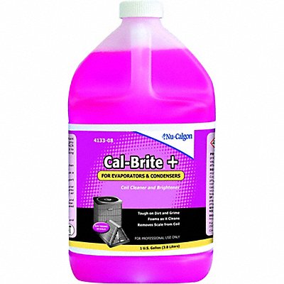 NU-CALGON 413308 Coil Cleaner 1 gal Bottle Pink