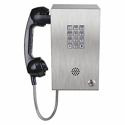 GAI-TRONICS 210001BH Telephone Analog Grey Surface Mount