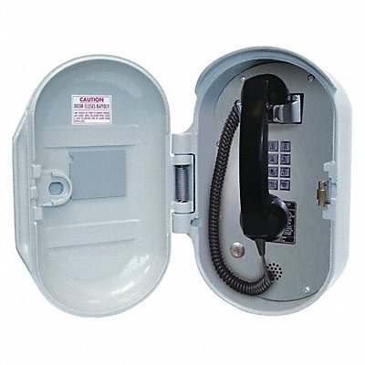 GAI-TRONICS 226710H6 Telephone VoIP/Ethernet Gy Surface Mount