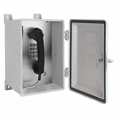 GAI-TRONICS 354710AC Telephone VoIP/Ethernet Gy Surface Mount
