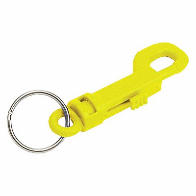LUCKY LINE PRODUCTS 4FCE1 Plastic Key Clip L 3 1/2 In