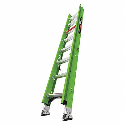 LITTLE GIANT 17916 Extension Ladder 375 lb Ld Cap. IAA Type