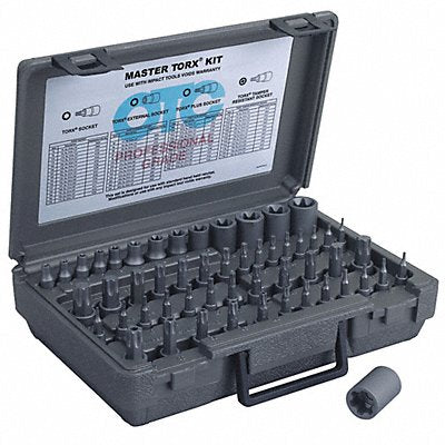 OTC 5900APLUS Impact Socket Set Steel Black Oxide E4 to E24