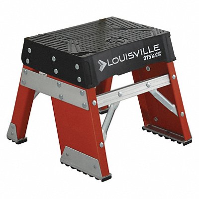 LOUISVILLE LADDER FY8001 Step Stand 375 lb Ld Cap. Fiberglass