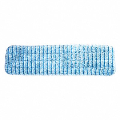 MICROFIBER TECHNOLOGIES LWBS18 Mop Pad Blue Microfiber PK12