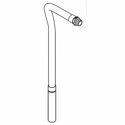 OVAL LSS81610 Hose and Nozzle Assembly Aluminum/Rubber