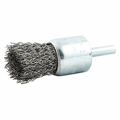 GRAINGER 66252839094 Crimped Wire End Brush Shank Size 1/4