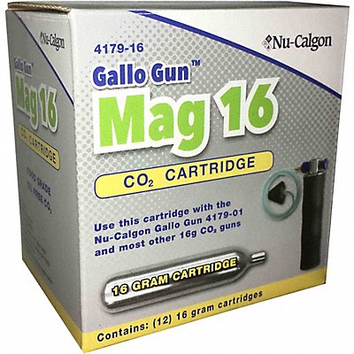 NU-CALGON 417916 CO2 Cartridge w/ Flexible Hose PK12