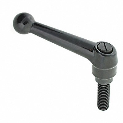GRAINGER MA28102 Adjustable Handle 1/4 -20 Zinc