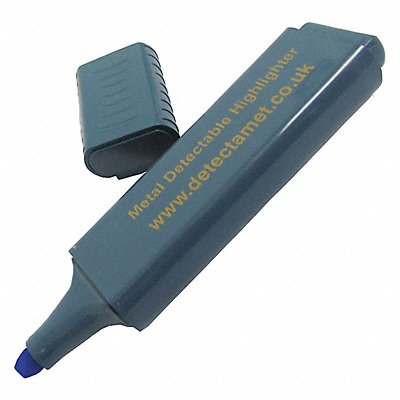 DETECTAMET INC. 150A06P01A08 Highlighter Blue Ink Chisel Tip PK5