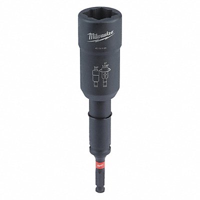 MILWAUKEE 49665101 Impact Socket Steel Black Oxide 3/4 in