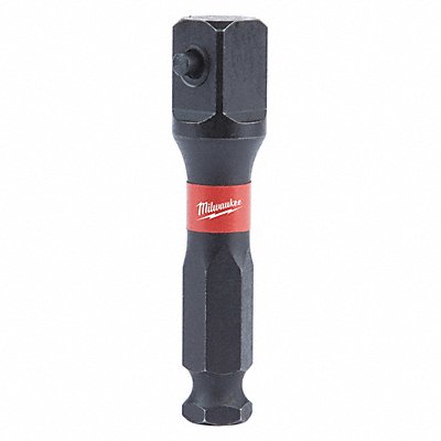 MILWAUKEE 48325100 Impact Socket Adaptor Steel Black Oxide 7/16 in