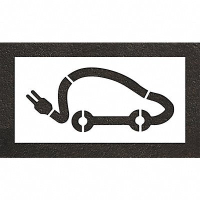 RAE STL11652421 Pavement Stencil 32 H 62 W 0.063 Thick
