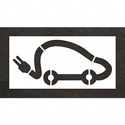 RAE STL10854821 Pavement Stencil 112 H 56 W 0.125 Thick