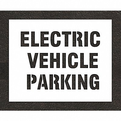 RAE STL11690434 Pavement Stencil 28 H 22 W 0.063 Thick