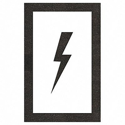 RAE STL11651222 Pavement Stencil 12 H 20 W 0.063 Thick