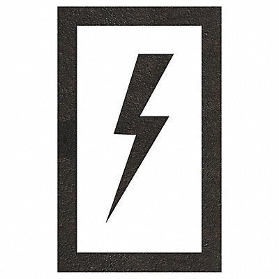 RAE STL11652422 Pavement Stencil 18 H 32 W 0.063 Thick